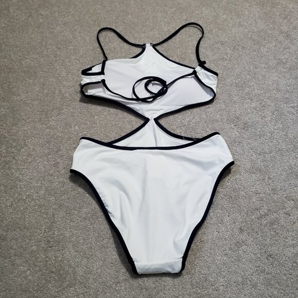 Polo by Ralph Lauren White One Piece Swimsuit - Picture 6 of 12